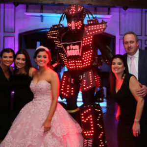 Robot Led Neuchâtel animation mariage